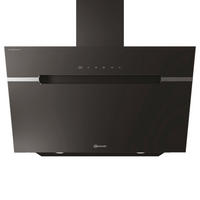 DUNSTABZUGSHAUBE BHVS 91F LT DP K  - Silberfarben/Schwarz, Basics, Glas/Metall (79,8/146,5/32,1cm) - Bauknecht
