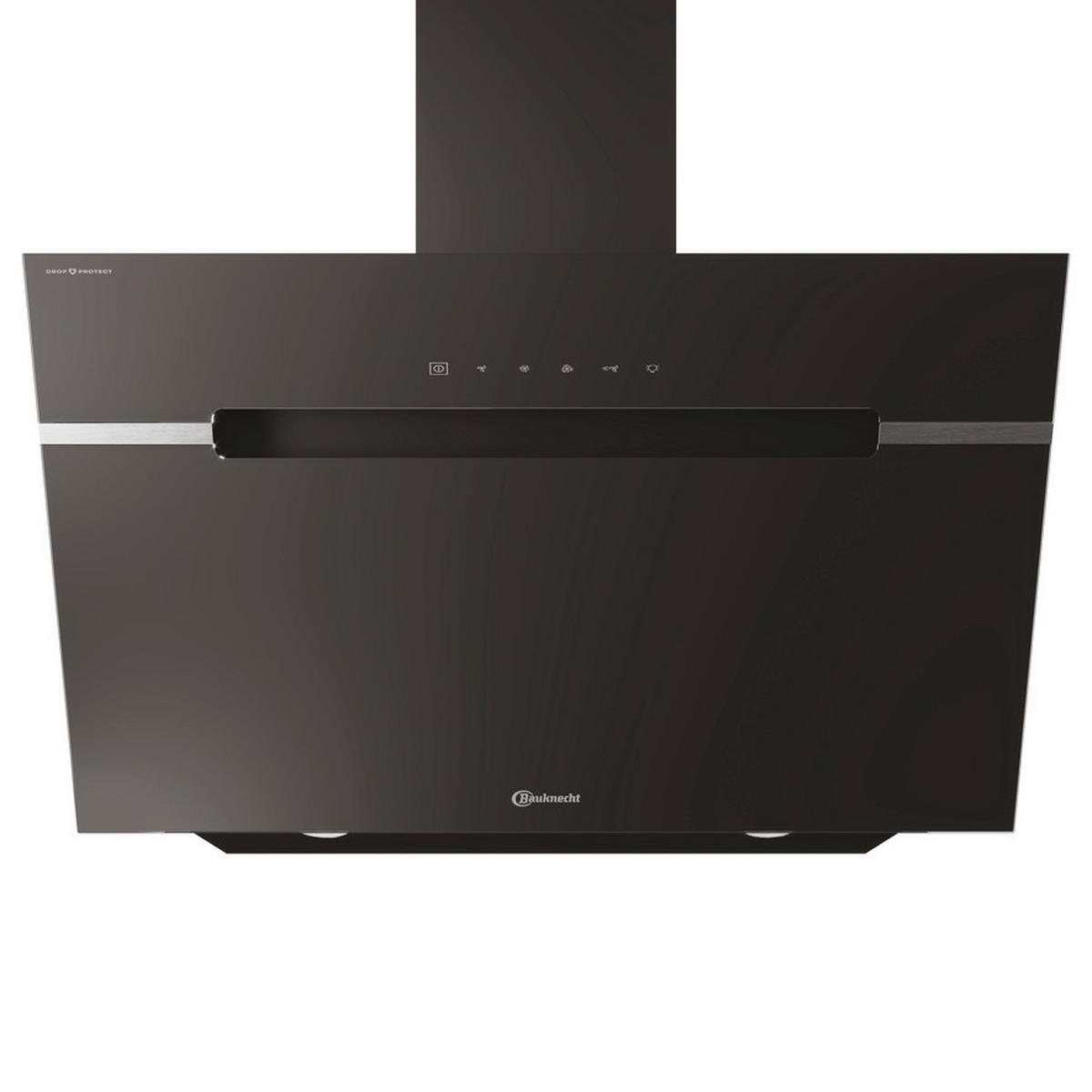 DUNSTABZUGSHAUBE BHVS 91F LT DP K  - Silberfarben/Schwarz, Basics, Glas/Metall (79,8/146,5/32,1cm) - Bauknecht