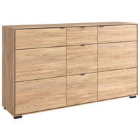 SIDEBOARD  in 163/83/40,6 cm  - Eichefarben/Dunkelgrau, Design, Holz/Holzwerkstoff (163/83/40,6cm) - Livetastic