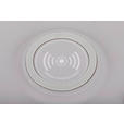 LED-TISCHLEUCHTE 25/12/33 cm   - Grau, Design, Kunststoff/Metall (25/12/33cm) - Novel