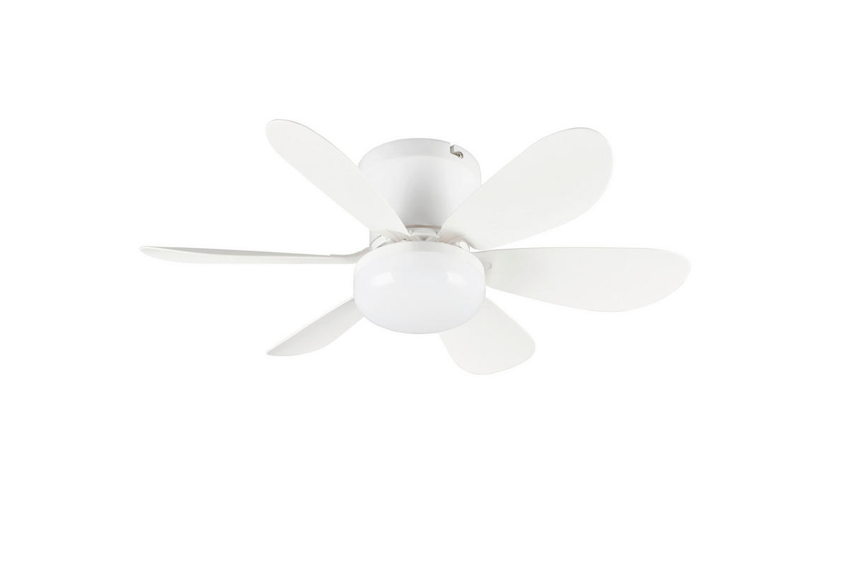 DECKENVENTILATOR  53,0/31,0 cm    - Weiss, Basics, Kunststoff (53,0/31,0cm)