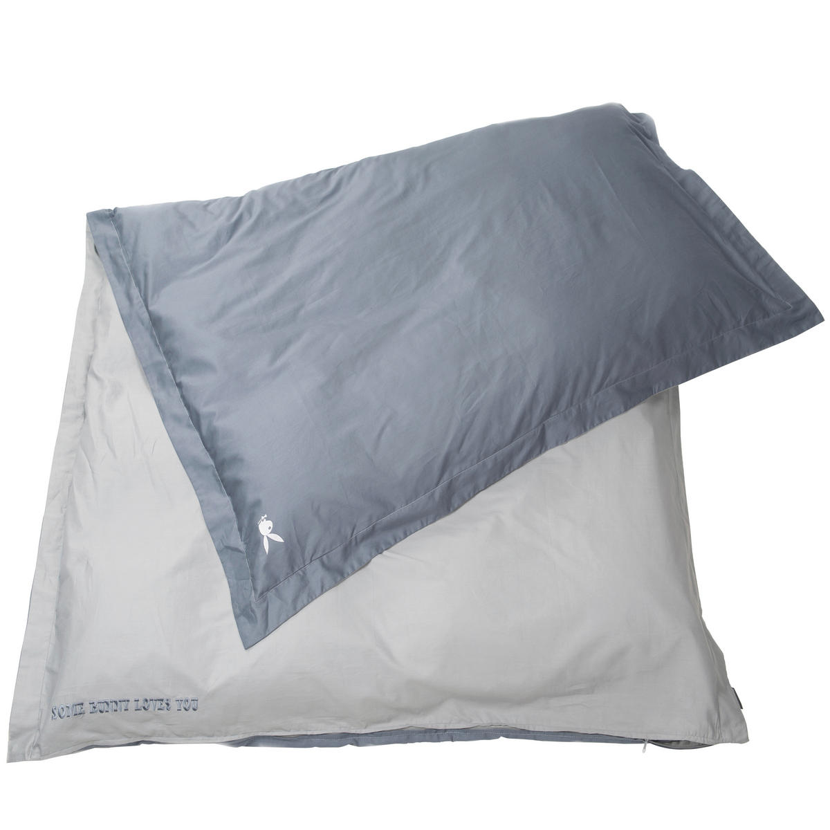 WENDEBETTWÄSCHE sonstige, PLAYBOY  - Grau, Basics, Textil (135/200cm) - Playboy