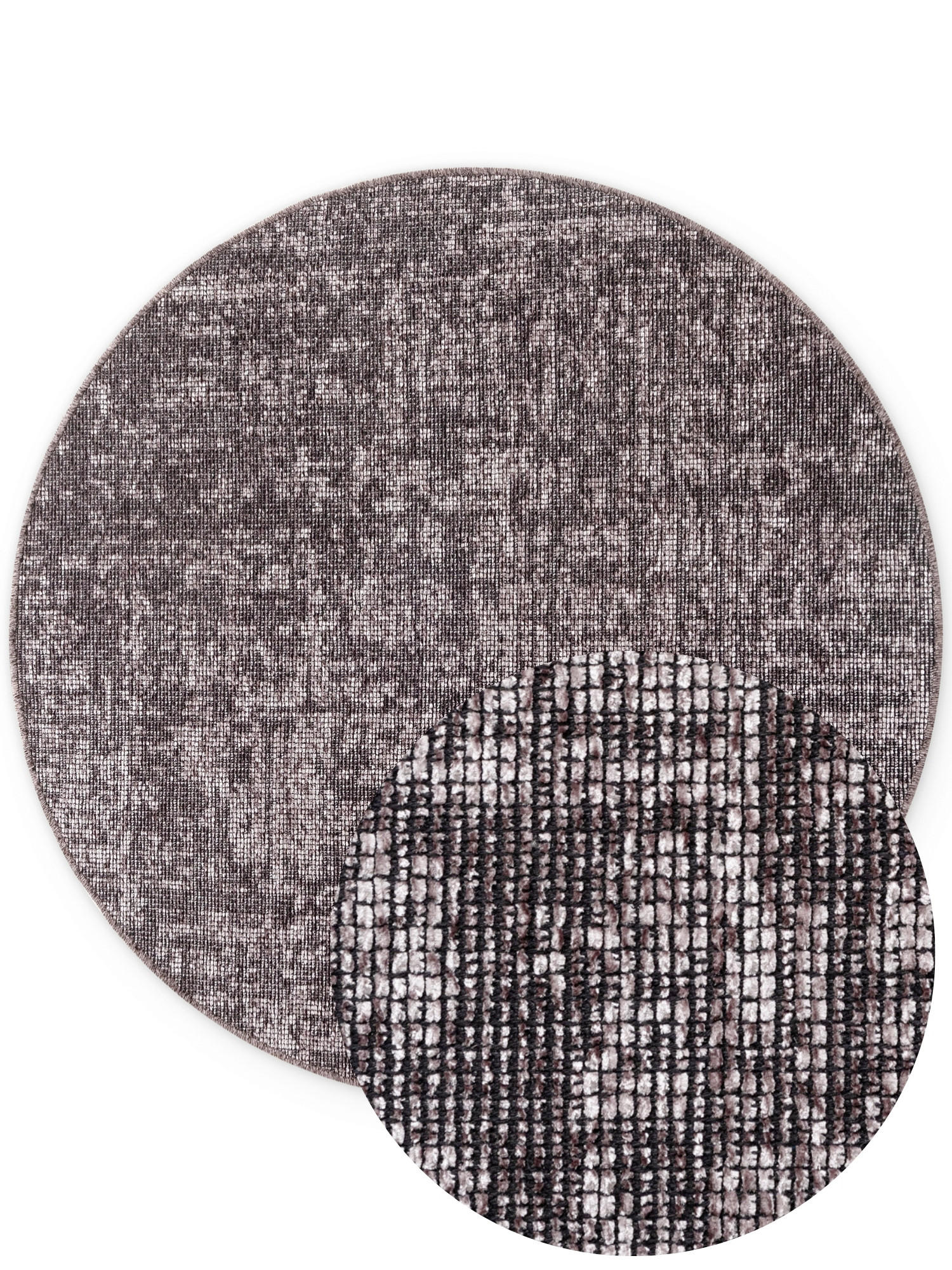 TEPPICH 200 cm Brilliance Braun  - Braun, KONVENTIONELL, Textil (200cm) - Elle Decoration