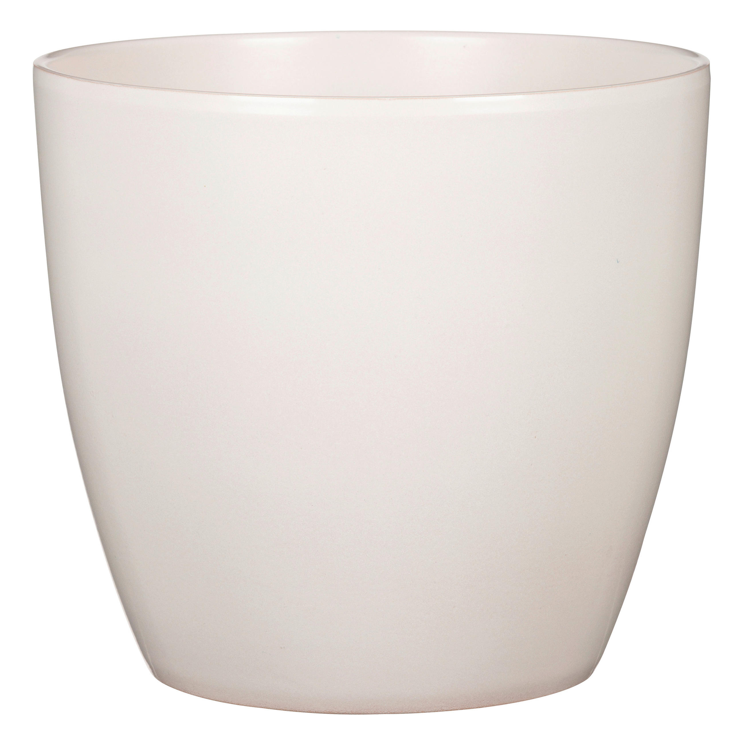 BLUMENTOPF  - Perlmutt, Basics, Keramik (28/28/25cm)