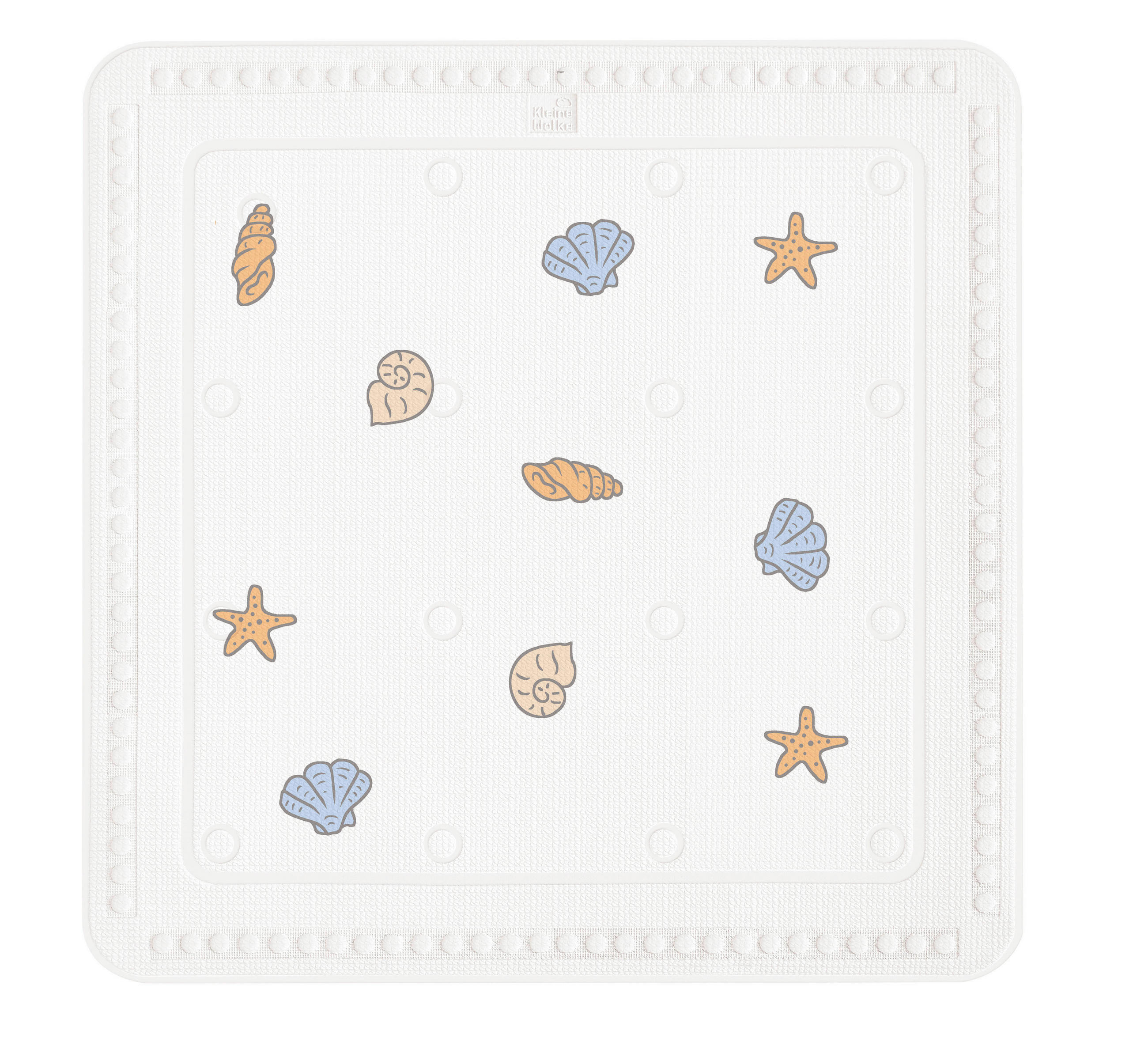 ZUHANYBETÉT műanyag  - színes, Basics, műanyag (55/55cm) - Kleine Wolke