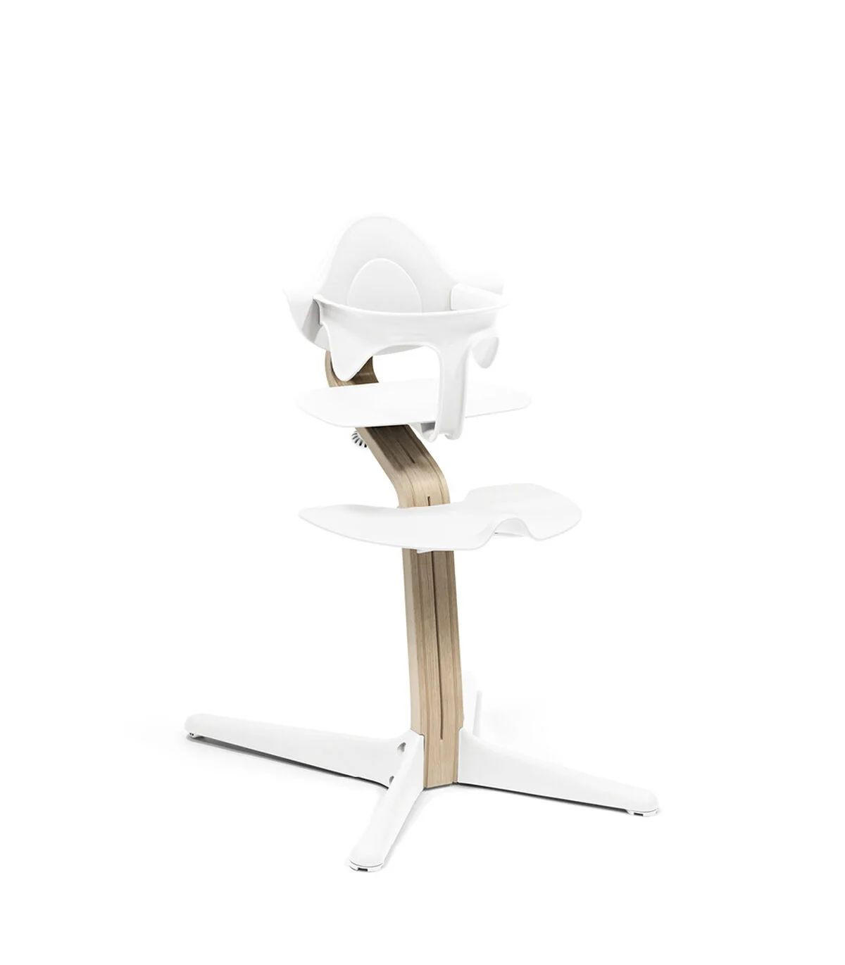 HOCHSTUHLBÜGEL Nomi  - Weiß, Basics, Kunststoff (27/26/20cm) - Stokke