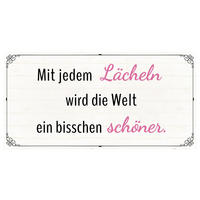 DEKOPANEEL Text 20/40/0,3 cm  - Multicolor, Basics, Holz (20/40/0,3cm)