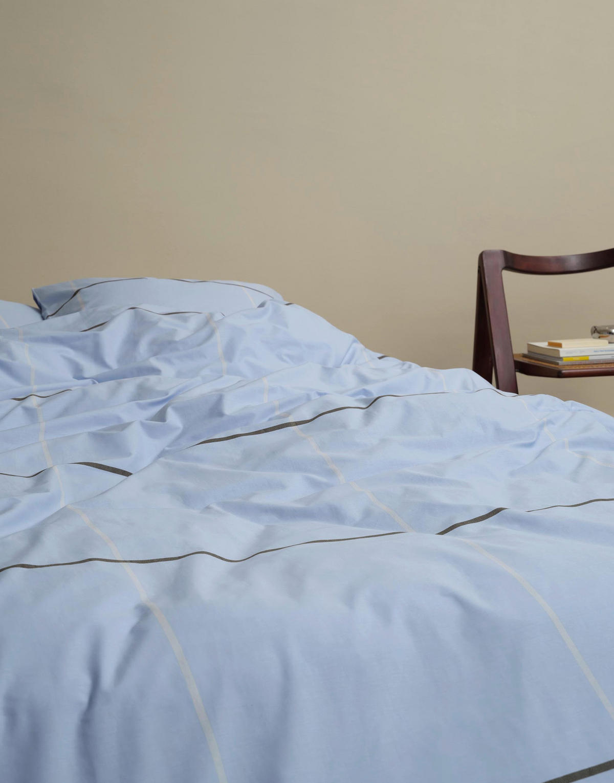 BETTWÄSCHE Suvie Perkal 200/200 cm  - Pastellblau, KONVENTIONELL, Textil (200/200cm) - Marc O'Polo