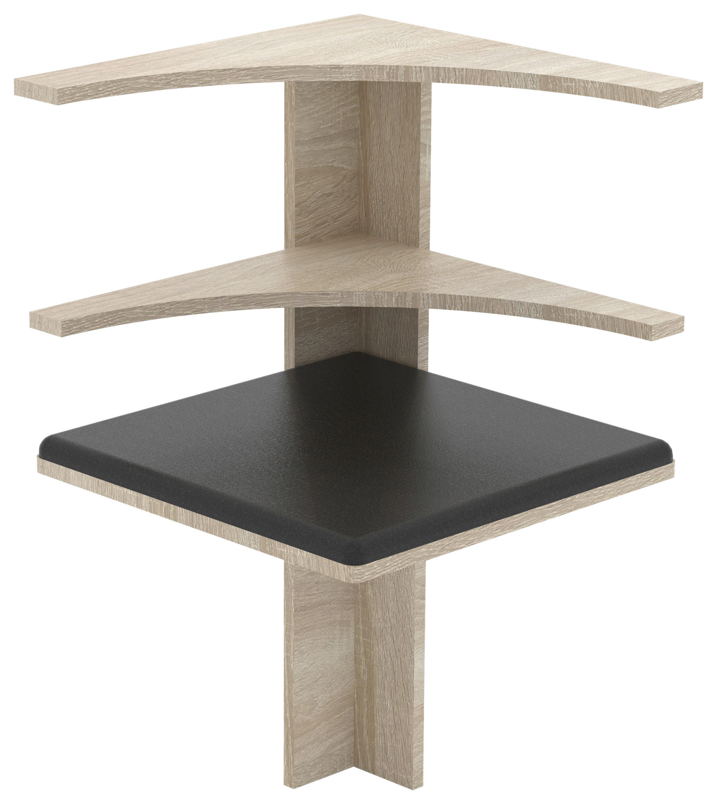 HÖRNBÄNK i Sonoma ek - Sonoma ek, Modern, trämaterial (43/78/43cm) - MID.YOU