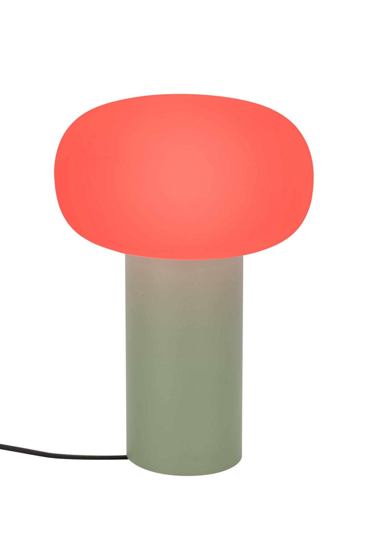 PORTABEL LAMPA 13/19 cm   - vit/grön, Trend, metall/glas (13/19cm) - Dieter Knoll