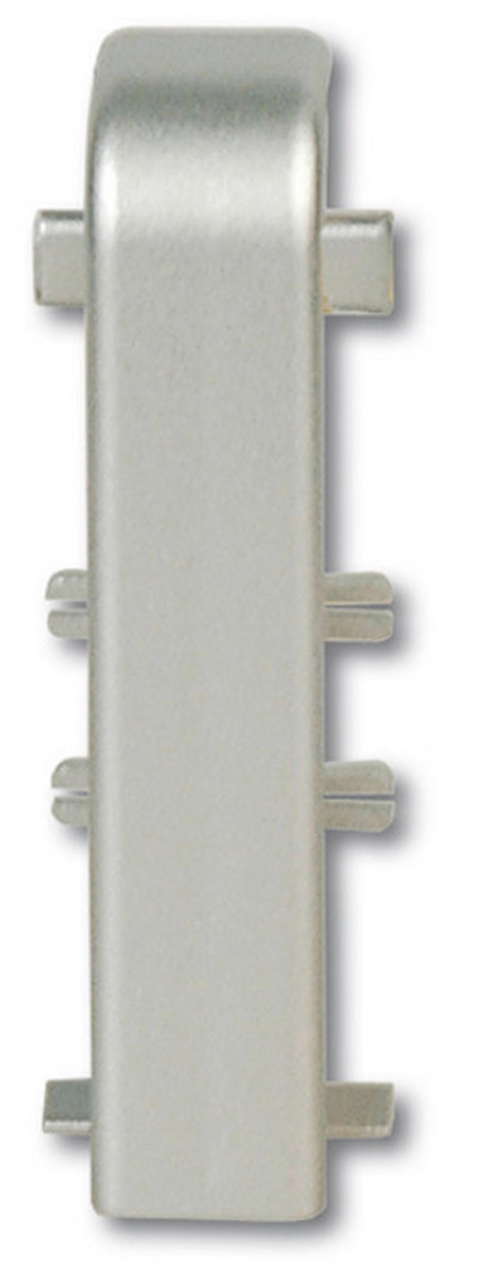 SOCKELLEISTENVERBINDUNGSSTÜCK Silberfarben  - Silberfarben, Basics, Kunststoff (0,18/0,20/0,60cm) - Homeware