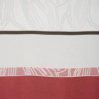 VORHANGSTOFF per lfm halbtransparent  - Rot, KONVENTIONELL, Textil (140cm) - Esposa