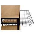 SERVIERWAGEN Naturfarben, Schwarz  - Schwarz/Naturfarben, Trend, Holzwerkstoff/Kunststoff (86/40/86cm) - Xora
