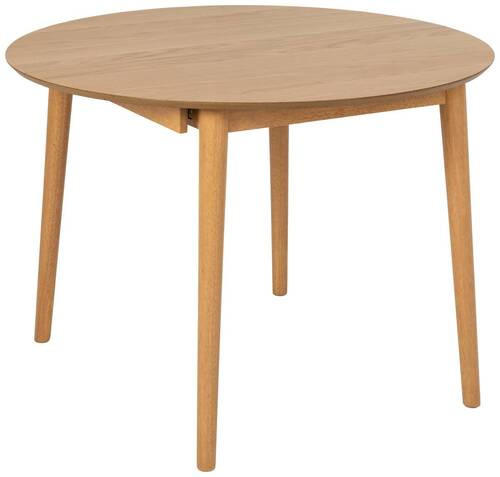 ÉTKEZŐASZTAL - natúr, Modern, faalapú anyag/fa (115/115/75cm) - MID.YOU