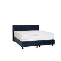 POSTEL BOXSPRING, 180/200 cm, petrolej - petrolej/barvy hliníku, Design, textil/plast (180/200cm) - Beldomo - Sleep