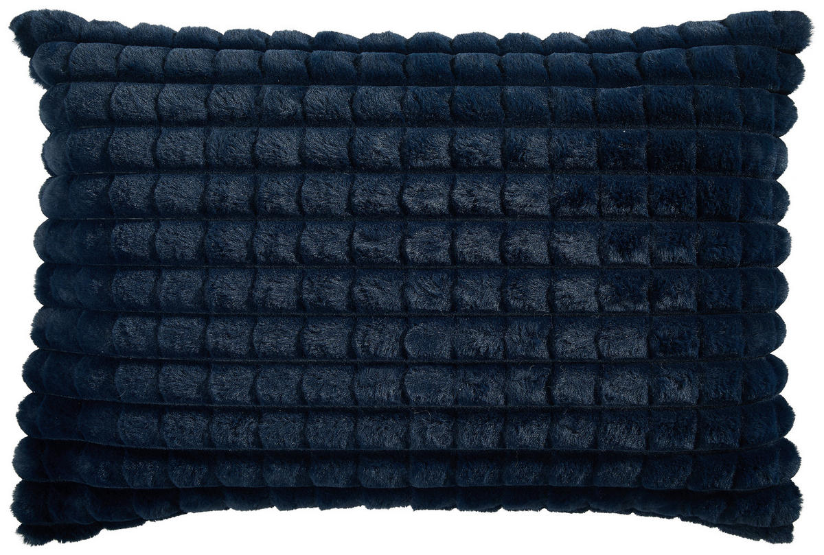 KISSENHÜLLE 40/60 cm  - Dunkelblau, Basics, Textil (40/60cm) - Novel