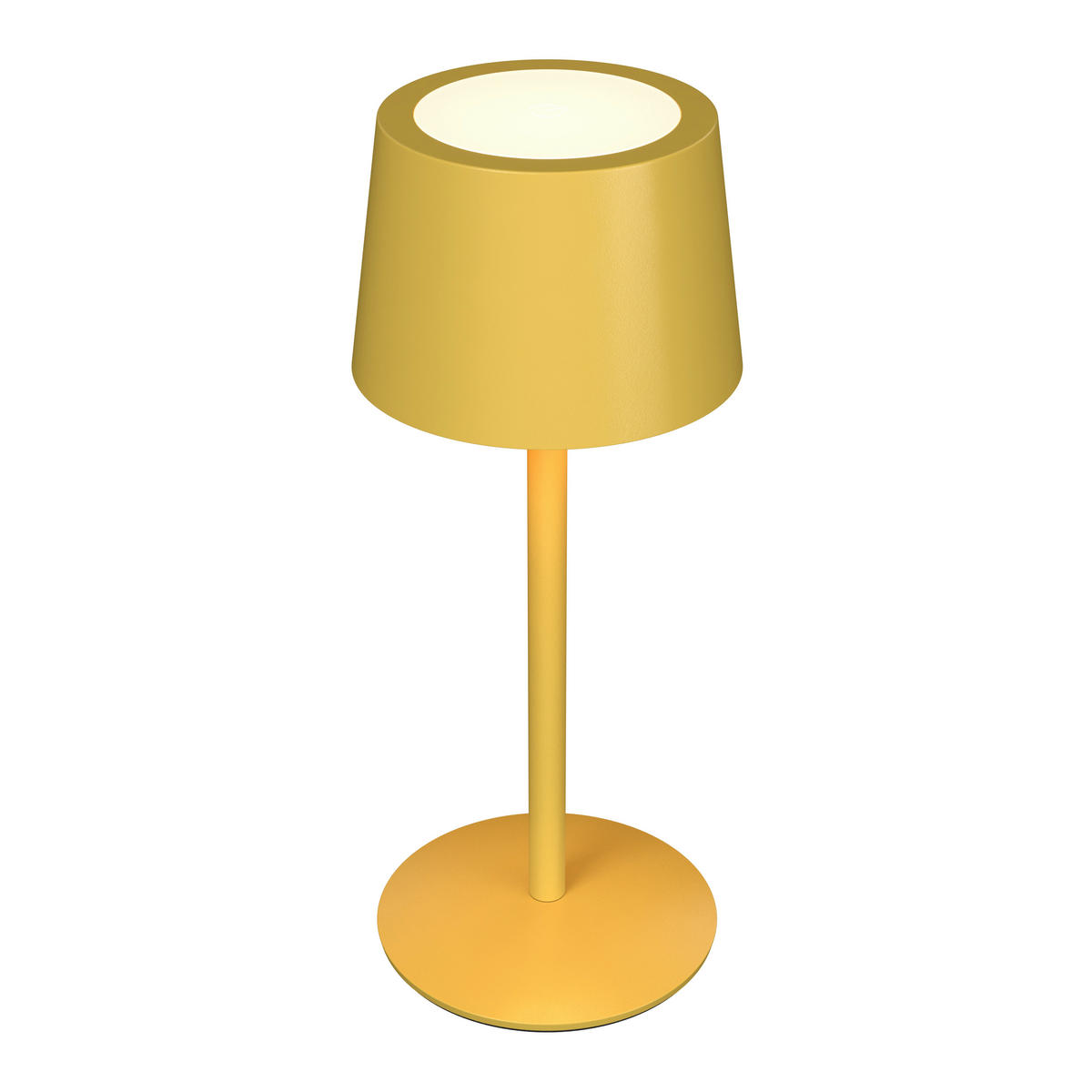 PUNJIVA STONA LAMPA - žuta, Osnovno, metal (9/22cm) - Novel