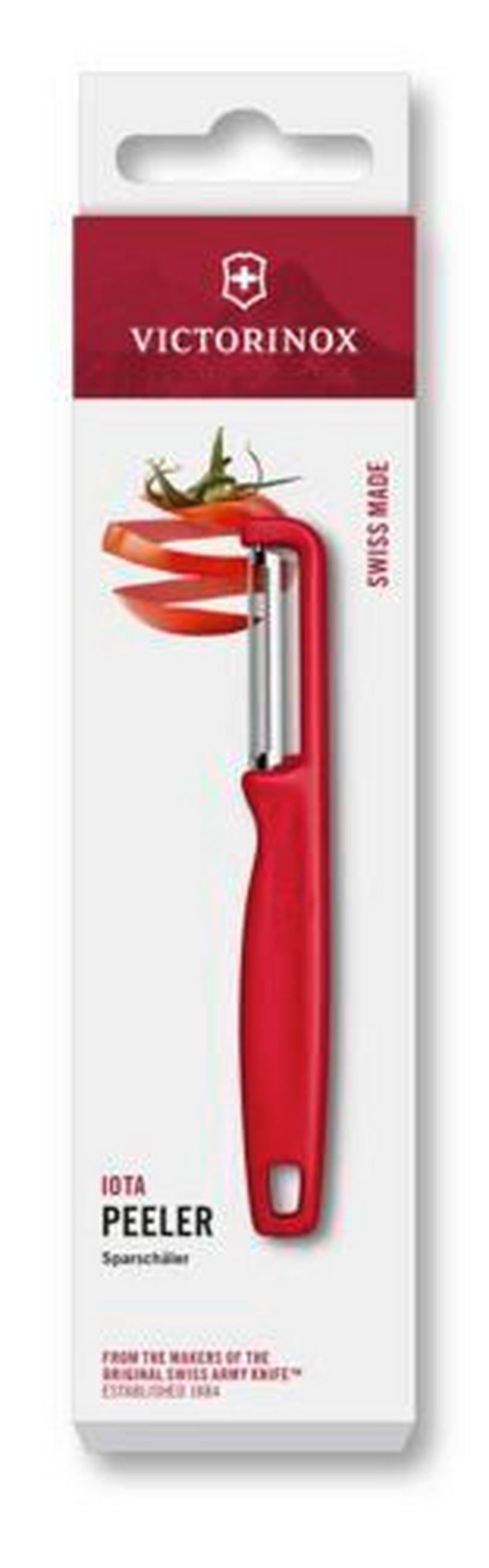 SCHÄLER - Edelstahlfarben/Rot, Basics, Kunststoff/Metall (16,5/1/2cm) - Victorinox