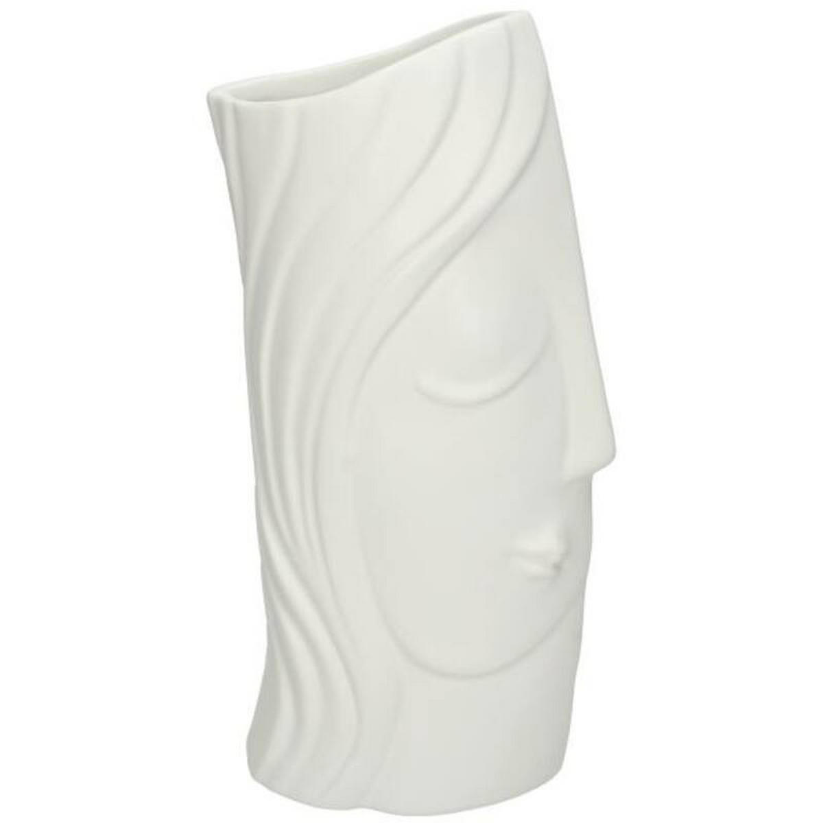 VAS  - vit, Basics, keramik (13/25,5/8,5cm)