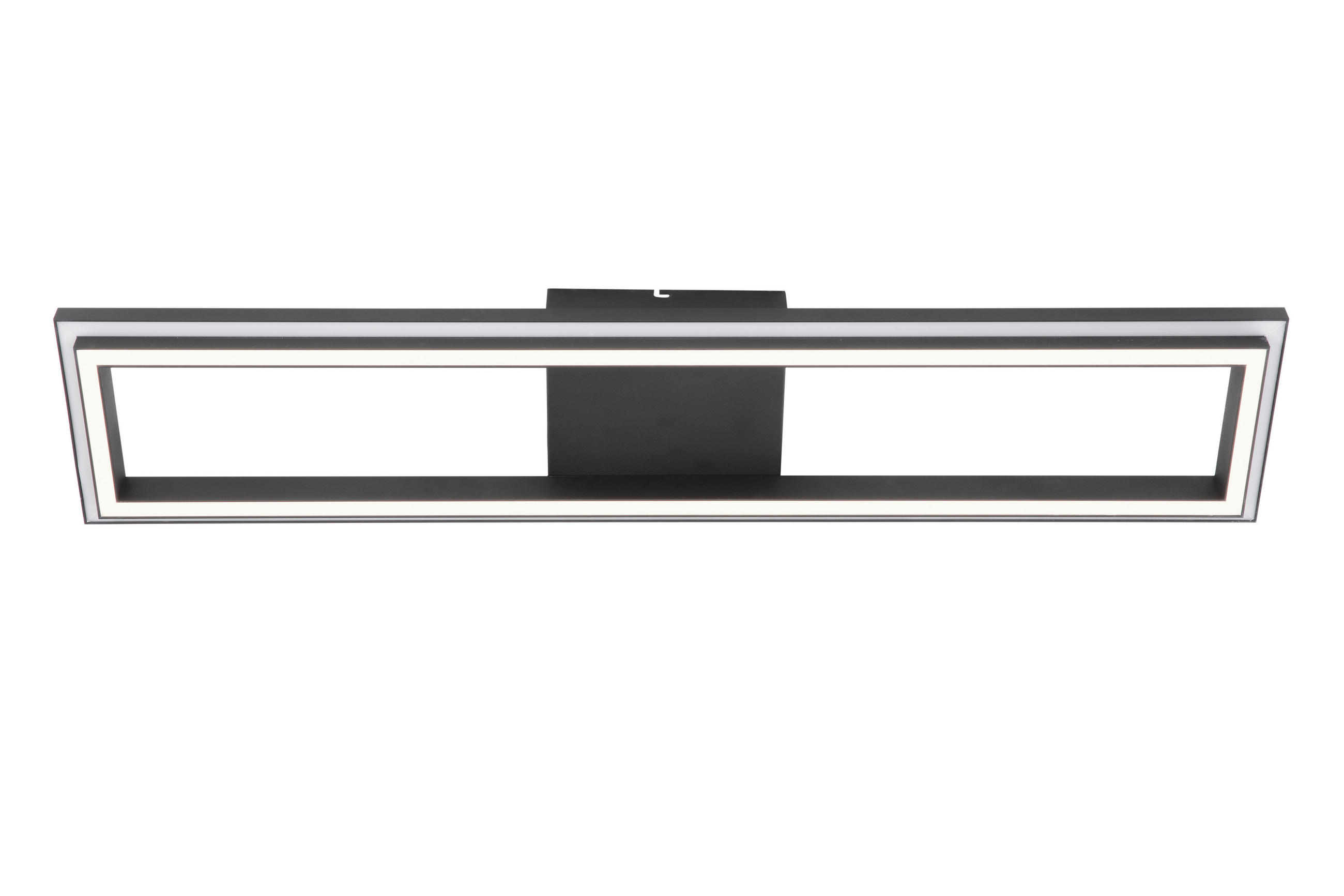 STROPNÉ LED SVIETIDLO, 100/20/7,5 cm - biela, Lifestyle, kov/plast (100/20/7,5cm) - Novel