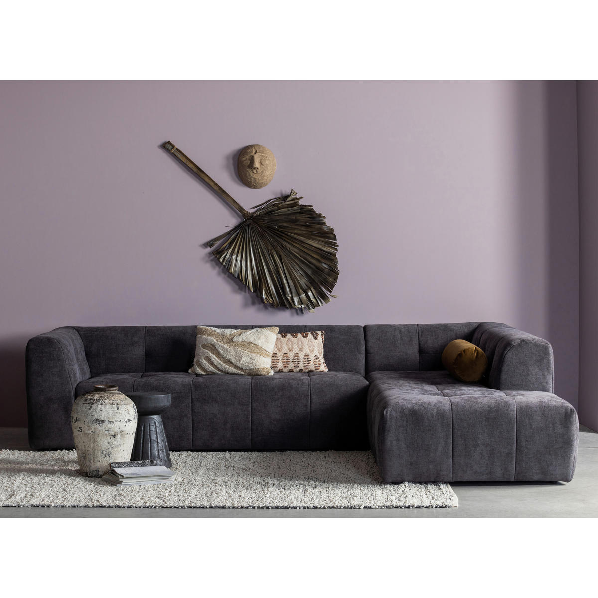 HOCKER in Holz Schwarz  - Schwarz, Design, Holz (28/40/28cm) - Livetastic