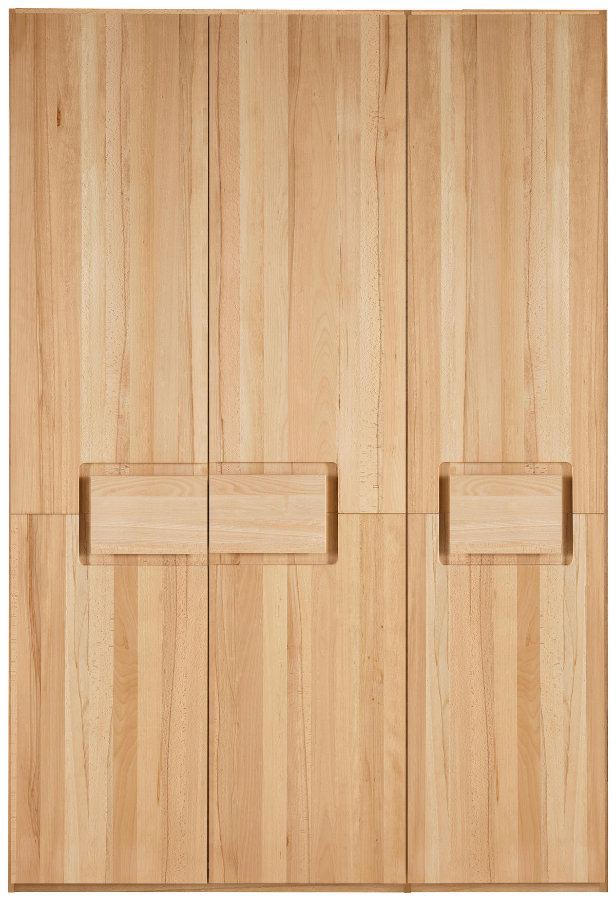 DREHTÜRENSCHRANK 152/223/62 cm,  in Buchefarben, 3-türig  - Buchefarben, MODERN, Holz (152/223/62cm) - Livetastic