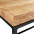 COUCHTISCH in Holz, Metall 80/80/40 cm - Eichefarben/Schwarz, Design, Holz/Metall (80/80/40cm) - Novel COUCHTISCH in Holz, Metall 80/80/40 cm - Eichefarben/Schwarz, Design, Holz/Metall (80/80/40cm) - Novel