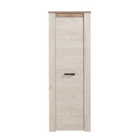 ELŐSZOBASZEKRÉNY 68,5/195/36,5 cm  - ezüsttölgy, Basics, faalapú anyag (68,5/195/36,5cm) - Carryhome