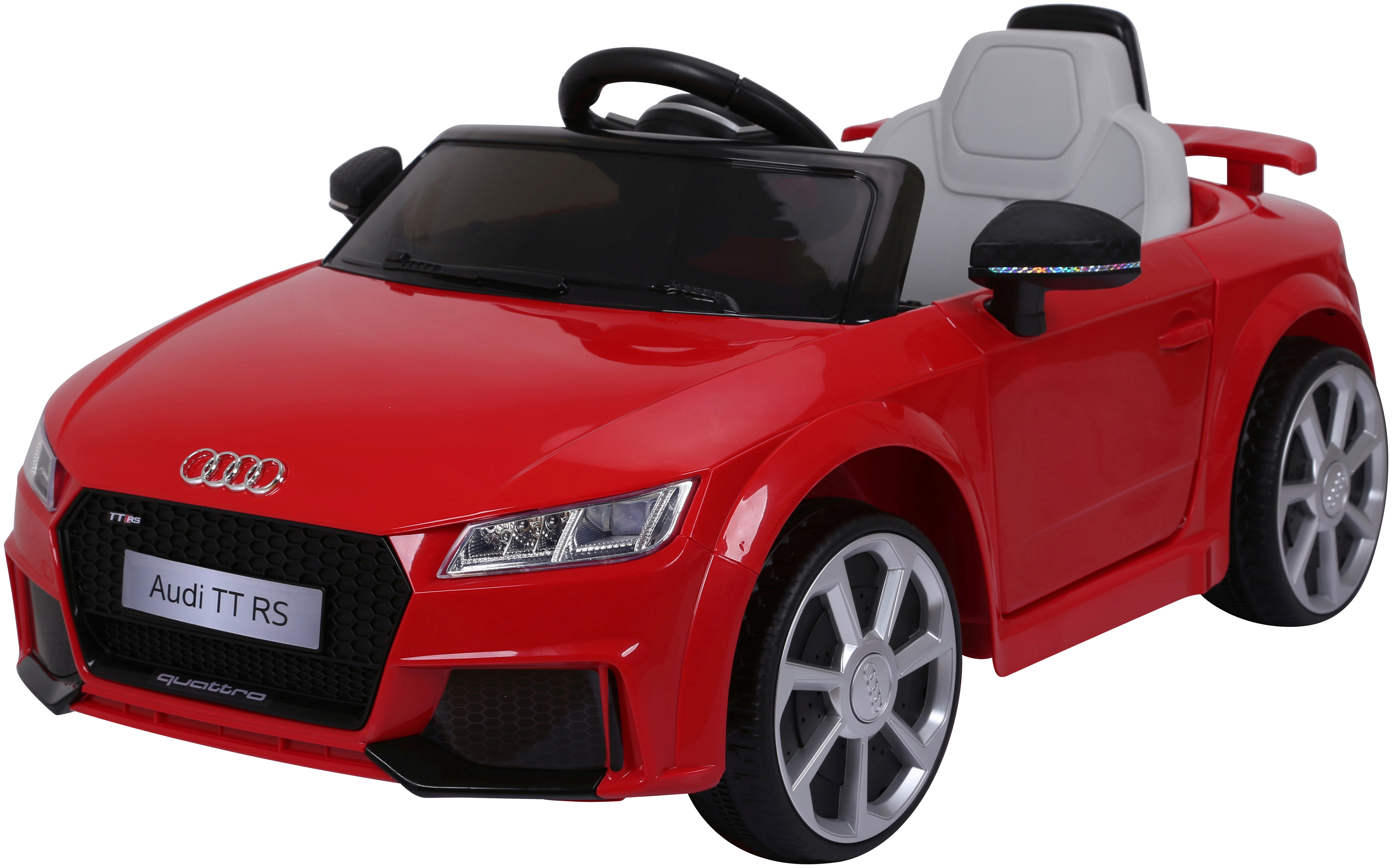 ELEKTRO-KINDERAUTO AUDI TT  - Rot, KONVENTIONELL, Kunststoff (103/62/43,5cm)
