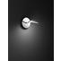 LED-WANDLEUCHTE - Chromfarben, Design, Metall (14/14/25,5cm)