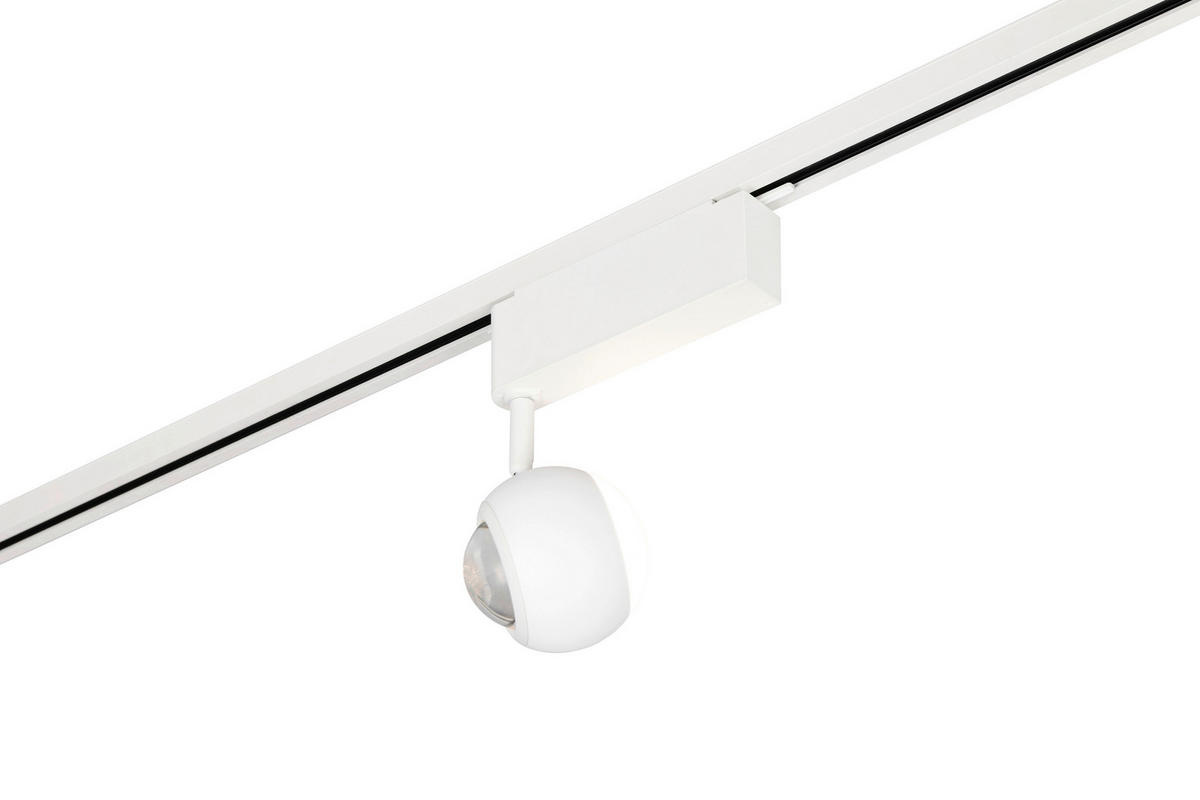 SCHIENENSYSTEM-STRAHLER - Weiss, Konventionell, Metall (19cm) - Trio Leuchten