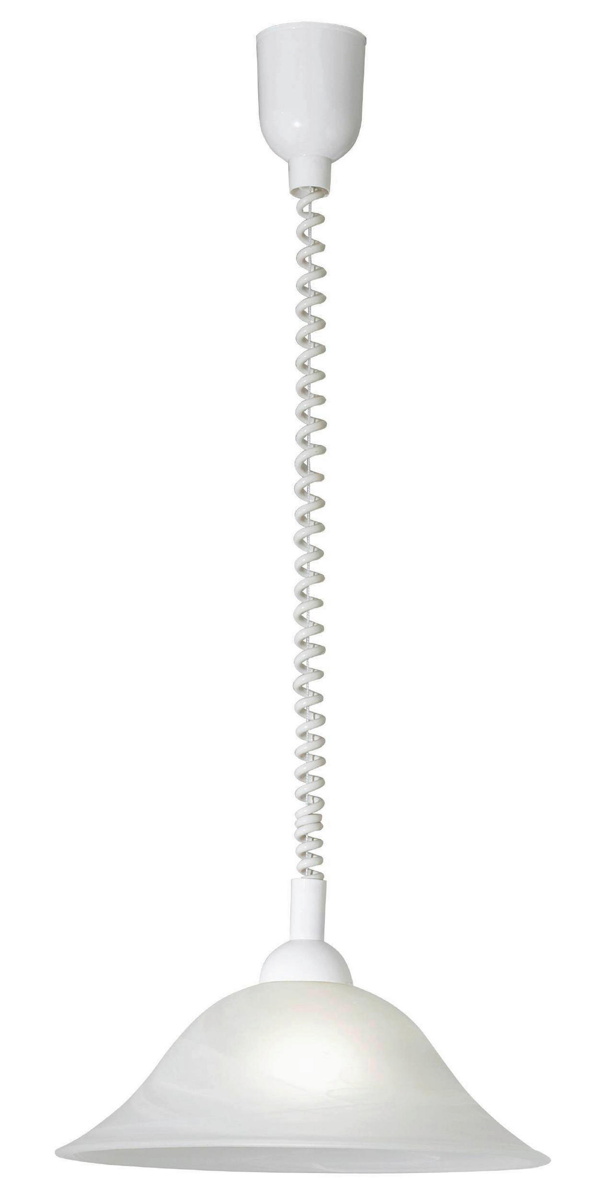 HÄNGELEUCHTE 35/110 cm    - Weiss, Basics, Glas/Kunststoff (35/110cm) - Eglo