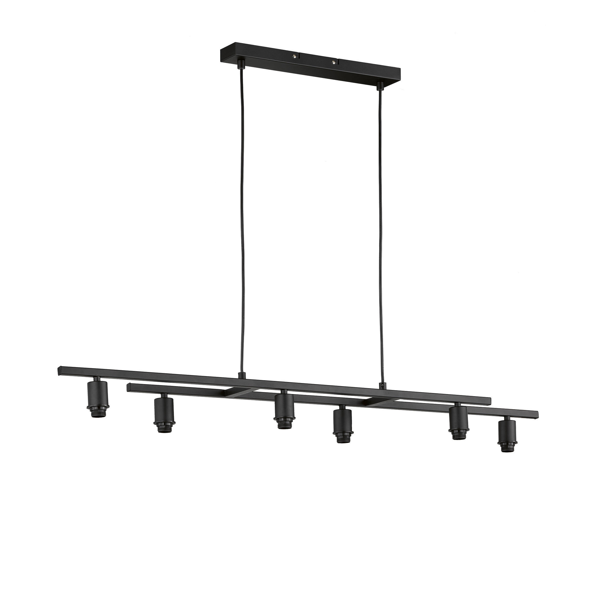 HÄNGLAMPA Modular XS 15,5/115 cm  - svart, Basics, metall (15,5/115cm) - Fischer & Honsel