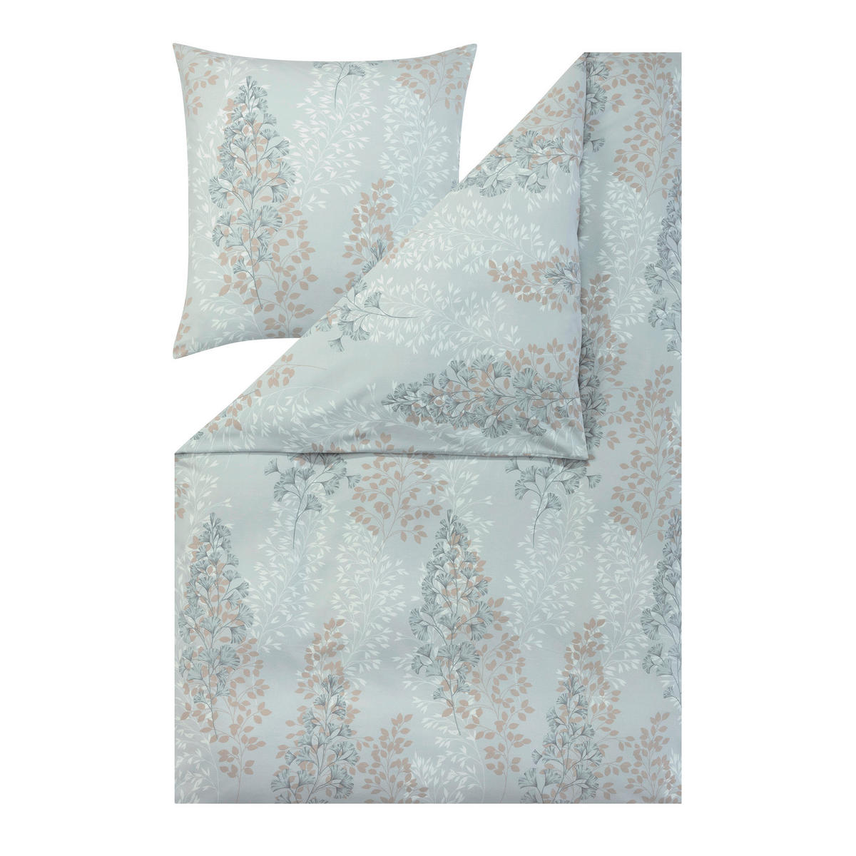 BETTWÄSCHE Atelier Flanell 155/200 cm  - Pastellblau, Design, Textil (155/200cm) - Estella