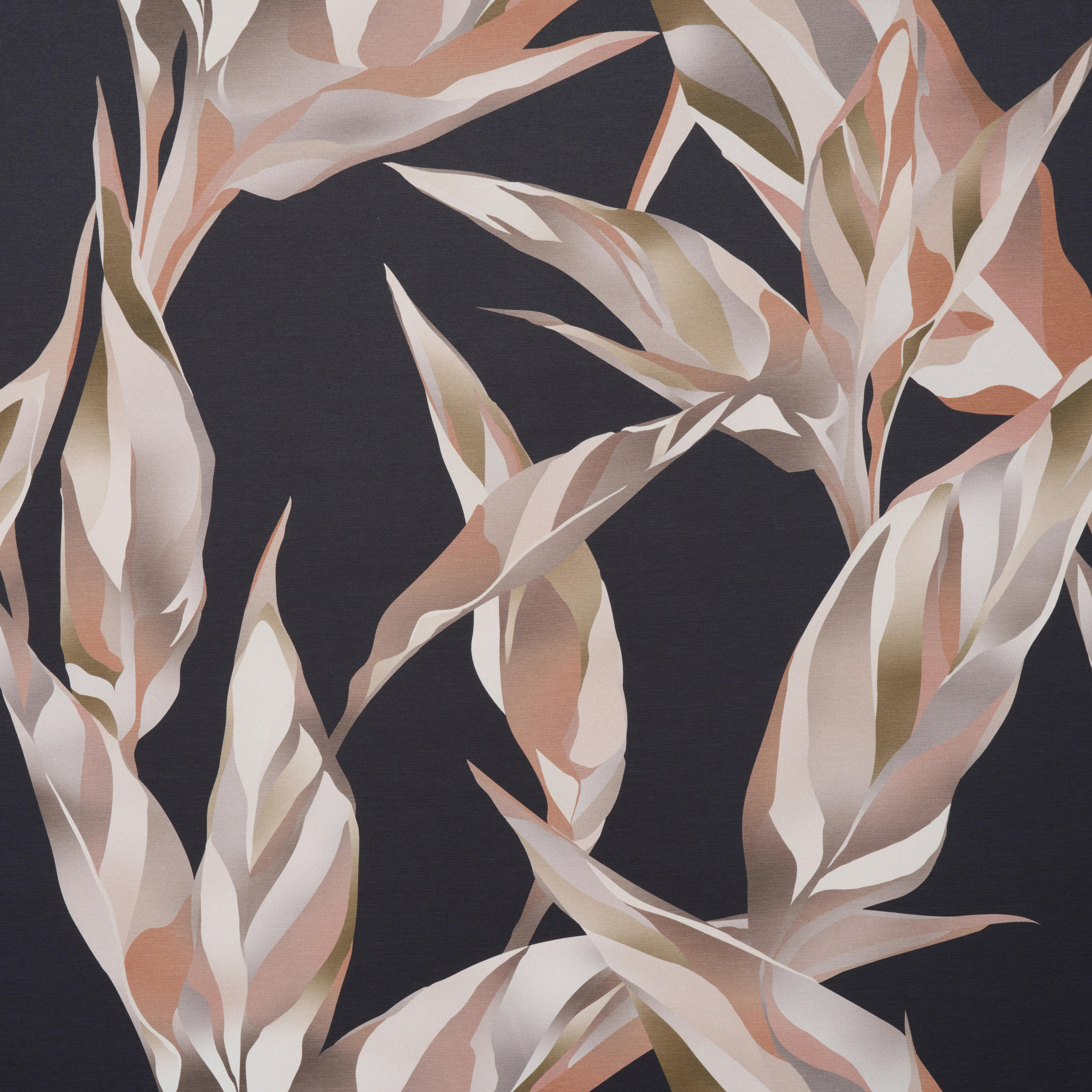 VORHANGSTOFF per lfm Verdunkelung  - Schwarz, Design, Textil (150cm) - Esposa