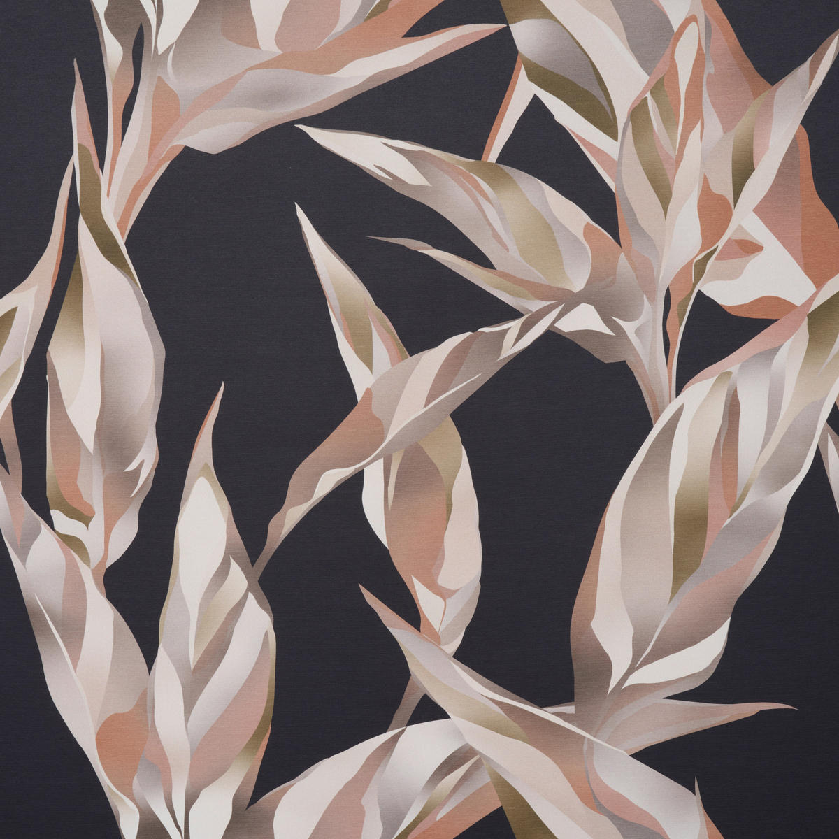 VORHANGSTOFF per lfm Verdunkelung  - Schwarz, Design, Textil (150cm) - Esposa