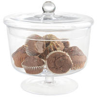 DOSE - Klar, Basics, Glas (18,7/18,2cm) - Leonardo