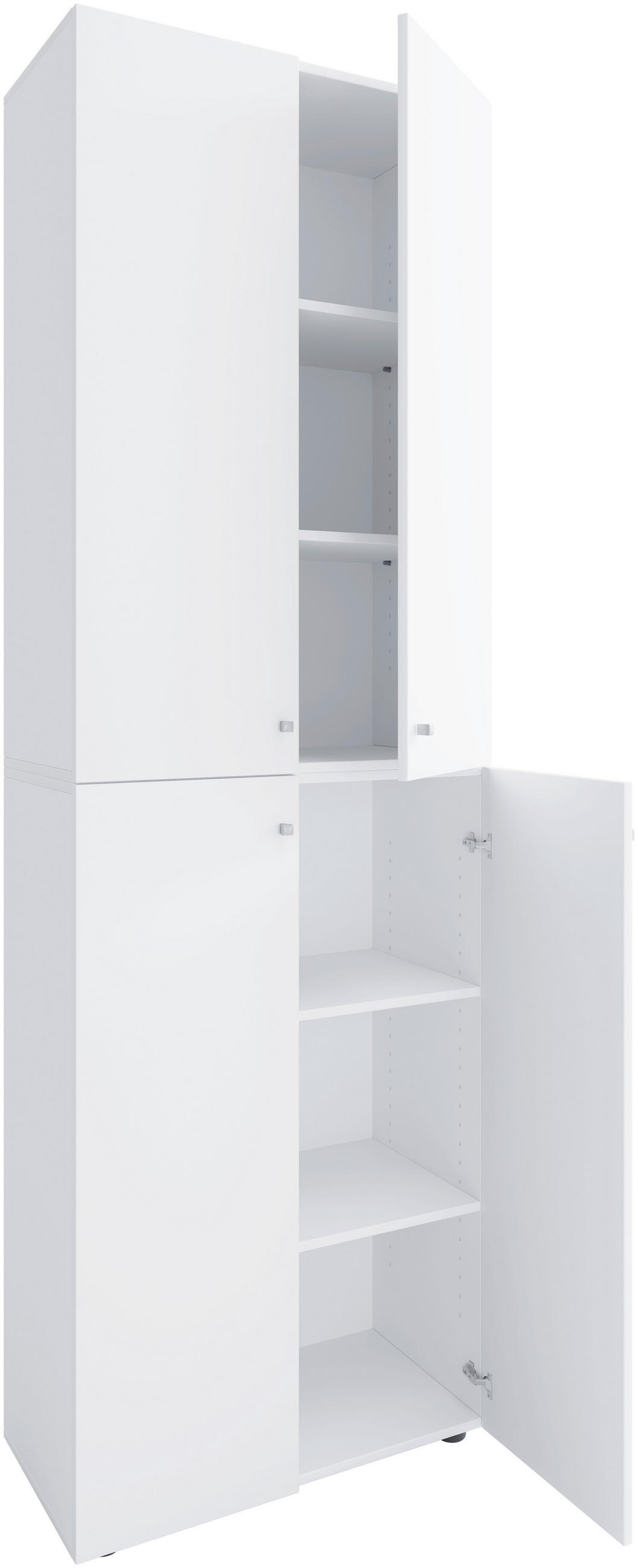 AKTENSCHRANK Weiß  - Weiß, Design, Holzwerkstoff (70/220/39cm) - MID.YOU