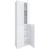 AKTENSCHRANK 70/220/39 cm  - Weiss, Design, Holzwerkstoff (70/220/39cm) - MID.YOU