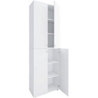 AKTENSCHRANK 70/220/39 cm  - Weiß, Design, Holzwerkstoff (70/220/39cm) - MID.YOU