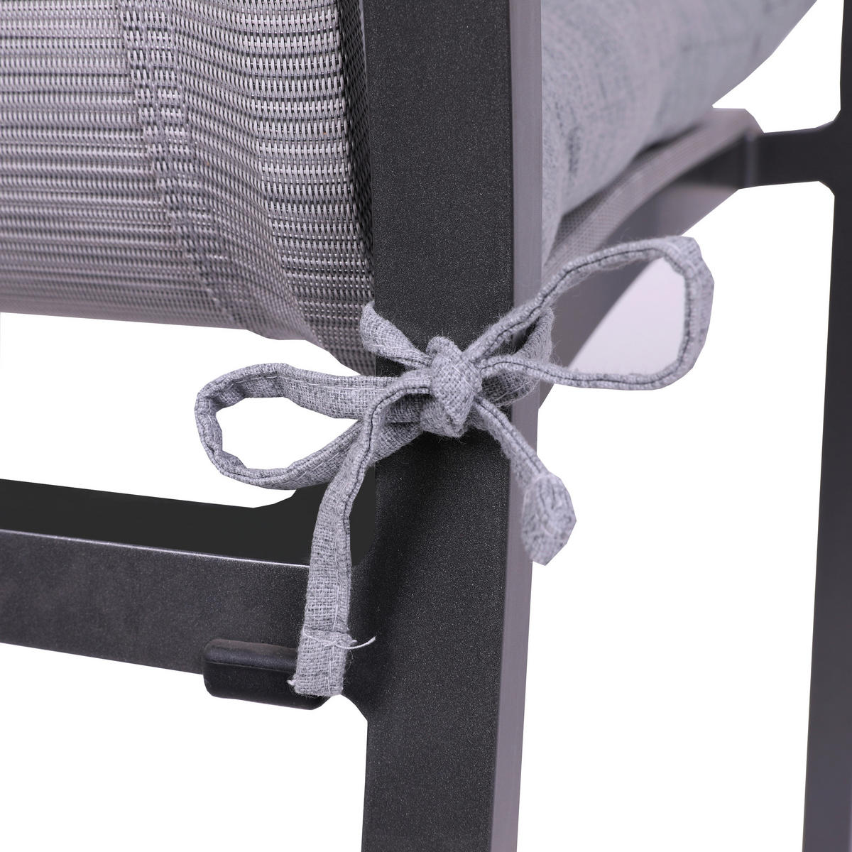 GARTENSITZKISSEN in Hellgrau 40/40 cm  - Hellgrau, Design, Textil (40/40cm)