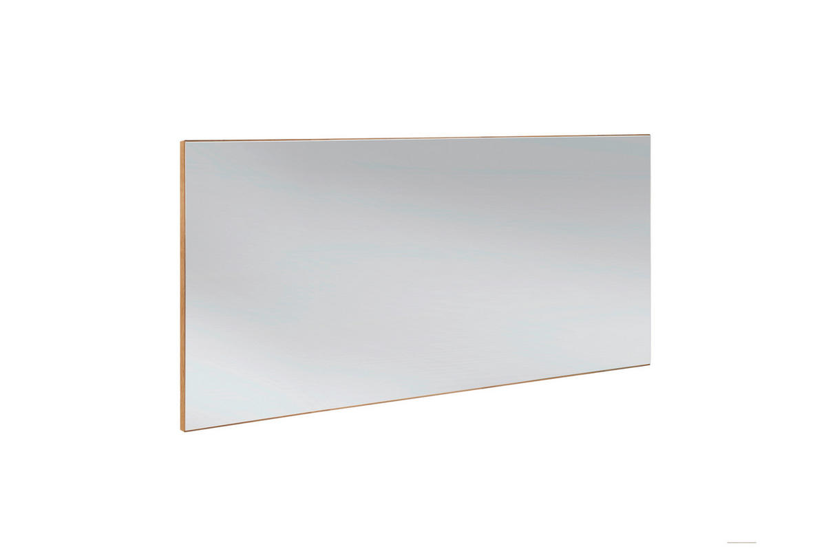 WANDSPIEGEL 150/66/4 cm    in rechteckig  - Eichefarben, Natur, Glas/Holz (150/66/4cm) - Linea Natura