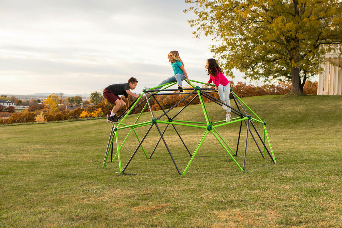 KLETTERGERÜST  - Hellgrün, KONVENTIONELL, Metall (335/168cm)