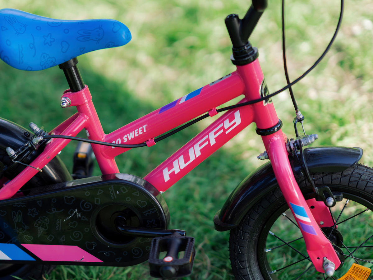 KINDERFAHRRAD 12 Zoll  - Pink, Basics, Metall (51/72/85cm)