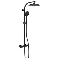 TAKDUSCHHUVUD SET  - svart, Basics, plast (104/7,5/31cm)