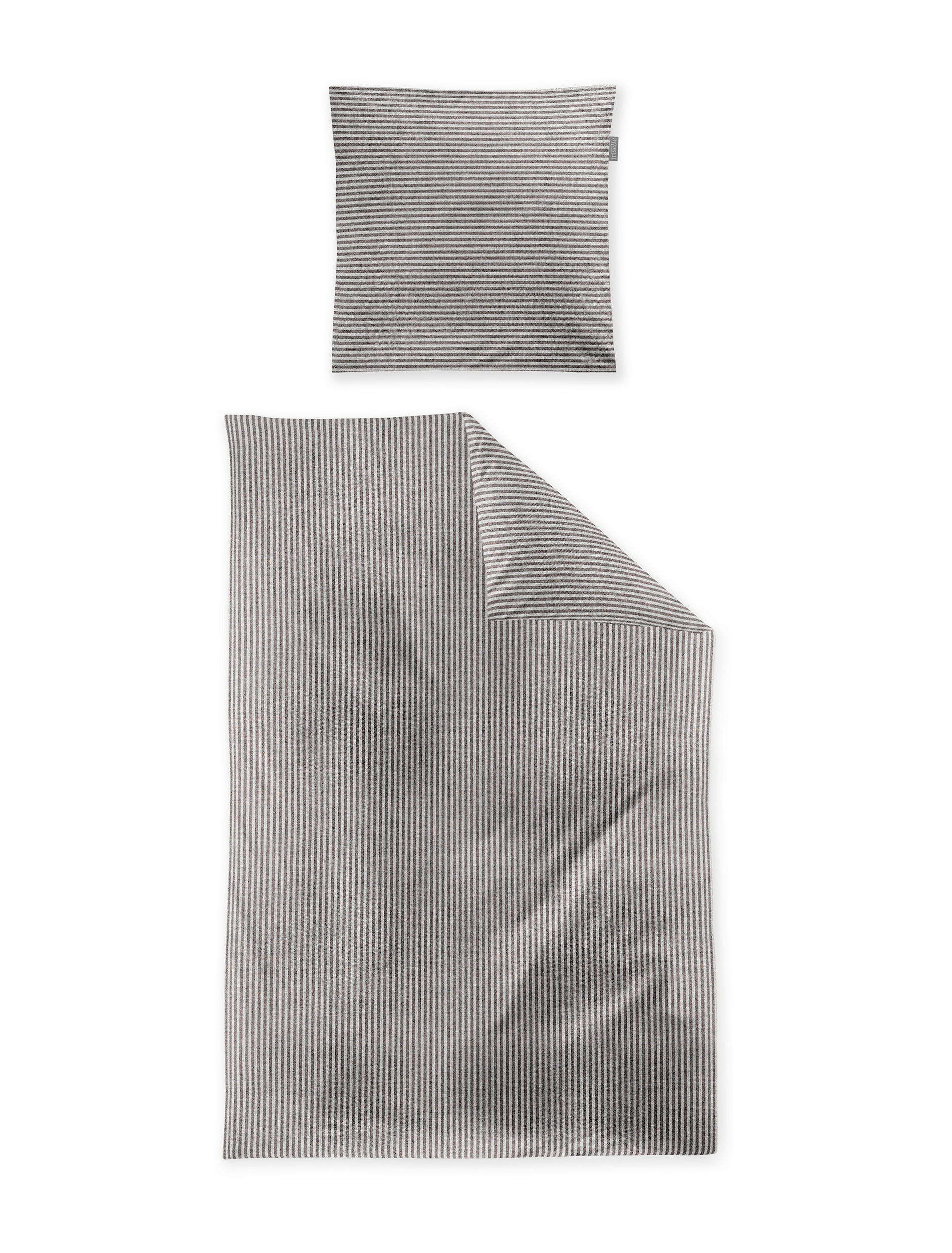 Irisette Bettwäsche Silber 135x200 cm