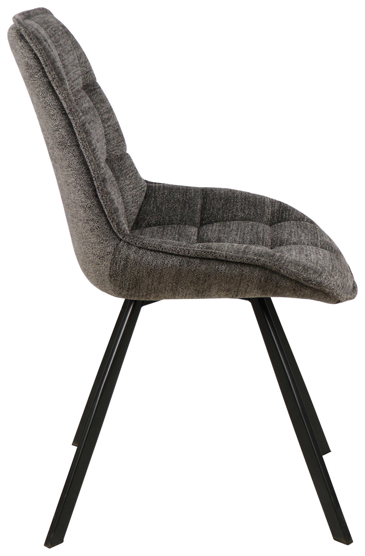 STOLICA  antracit, crna  metal, tekstil      - siva/crna, Design, metal/tekstil (53/87/61cm) - Carryhome