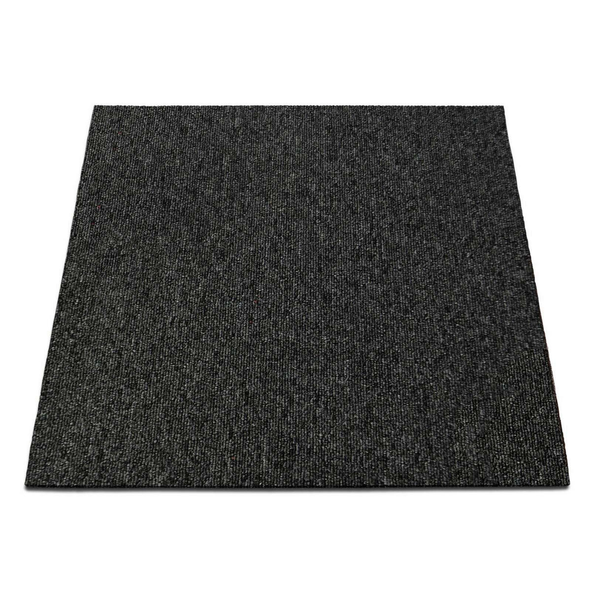 TEPPICHFLIESE - Dunkelgrau, Basics, Kunststoff/Textil (50/50cm) - Esposa