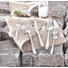 BESTECKSET 30-teilig Edelstahl - Edelstahlfarben, Basics, Metall - Justinus