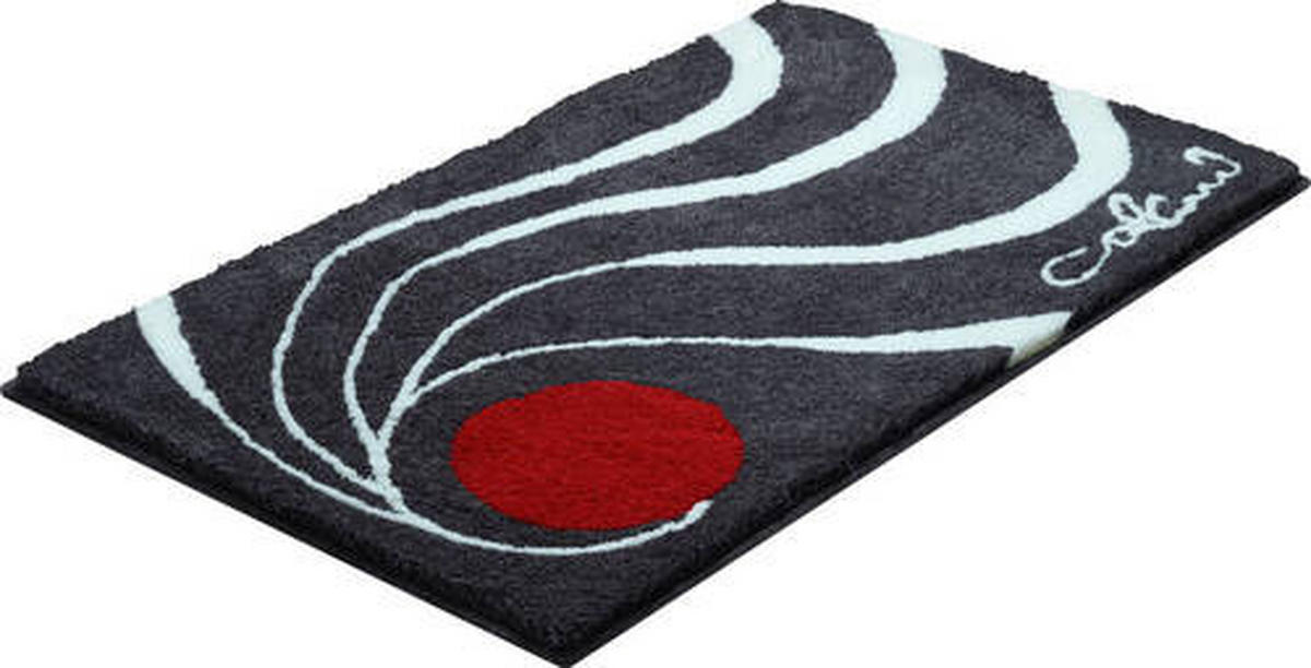 KOBEREC DO KOUPELNY, 80/150 cm - antracitová, Basics, textil/plast (80/150cm) - Grund